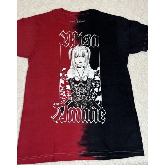 Ripple Junction Death Note Miss Amane Split Portrait Red Black Tee Size M - Picture 4 of 12